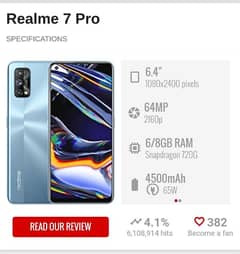 realme 7 pro 8gb 128gb