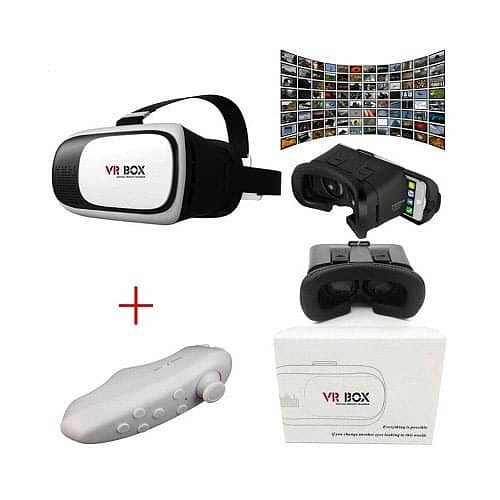 Vr Box – 3d Virtual Reality Box With Remote 3