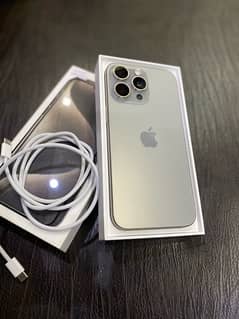 iPhone 15 Pro Max 256Gb Natural Titanium Hk Pta Approved