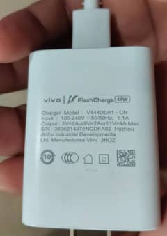 Vivo 44Watt 33Watt 100% Original Flash Charger