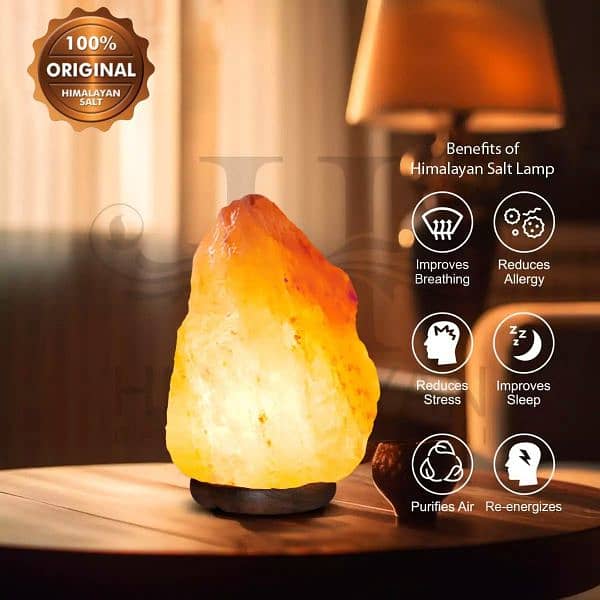 100% Pure Natural Shaped Himalayan Salt Lamp From Khewra Salt mine 1