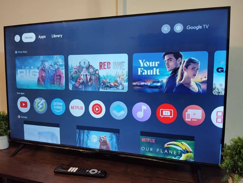 TCL 4K TV 43in 43P635 4