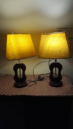 Two Lamps and bulbs