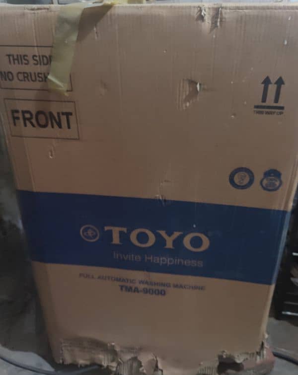 Toyo Fully Automatic Top Load 9Kg capacity Washing Machine TMA-9000 0