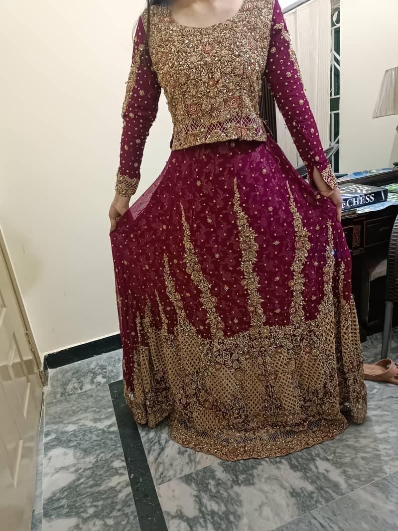 Bridal lehngha for sale 9