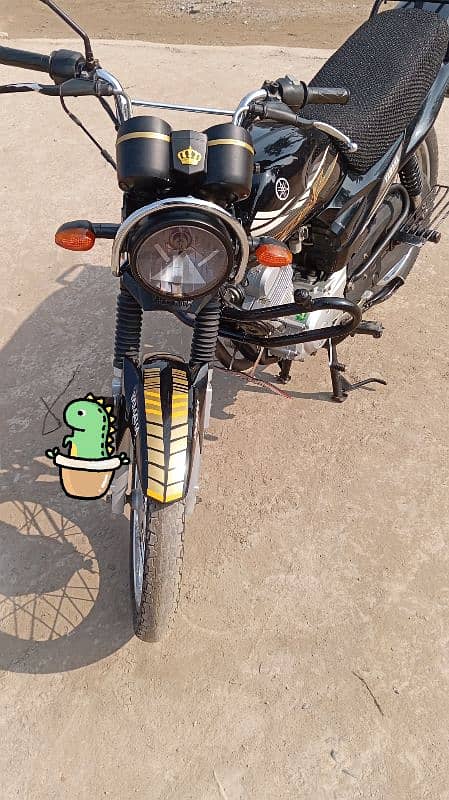 Yamaha ybz 125 Blackberry 2020 (location 18 Hazari district Jhang) 6