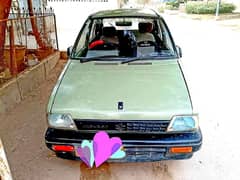 Suzuki Mehran VXR 1989 all most genuine