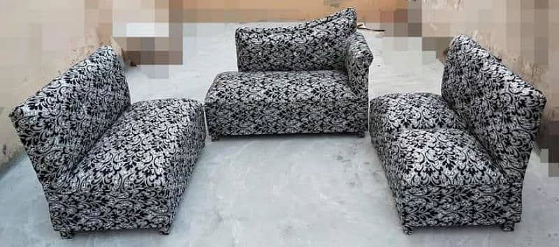 Brand New Small Size Chinese Sofa Set (6-Seater) 16