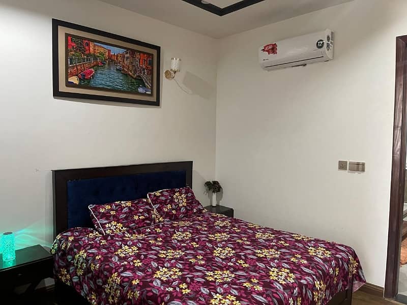 2 bed apartment fully furnished available for rent in gulberg greens Islamabad  arena mall skypark one 9