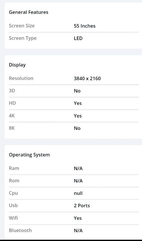 Changhong Ruba 55 Inches 4K UHD Smart LED TV (U55G7SI) 3