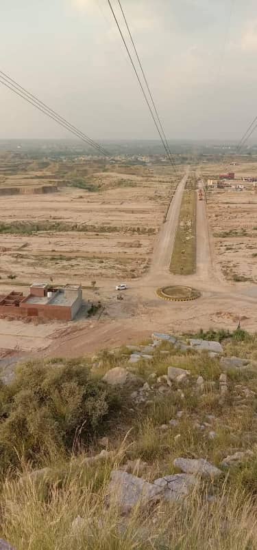 3 marla Residential Plot available on installments in Khayber City, Attock 4