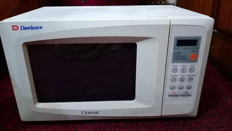 microwave oven model DW631CL 0