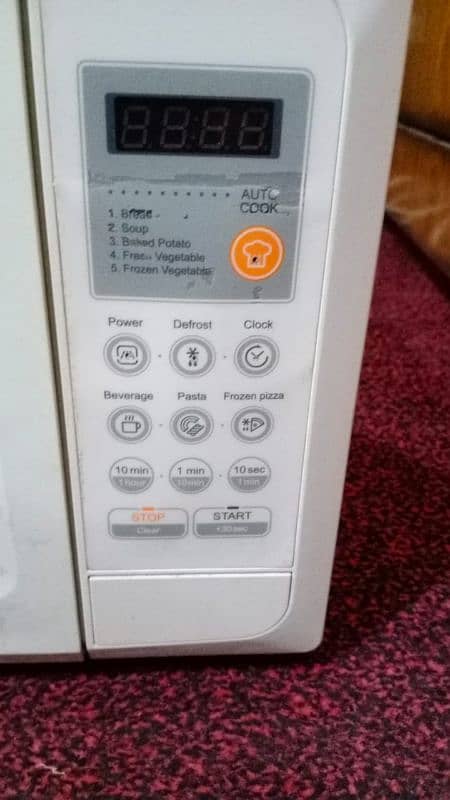 microwave oven model DW631CL 1