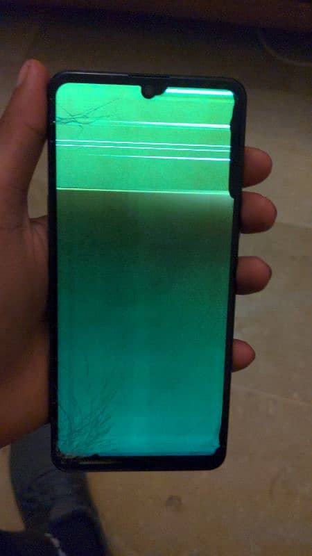 aquos zero 5g gaming phone panel broken 0