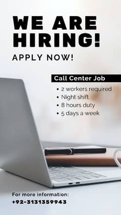 Call center job