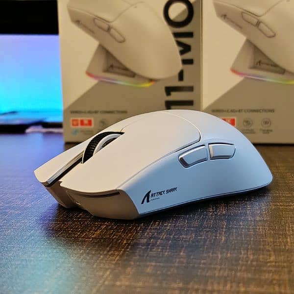 Attackshark X11 Wireless Gaming Mouse • Brand New 3