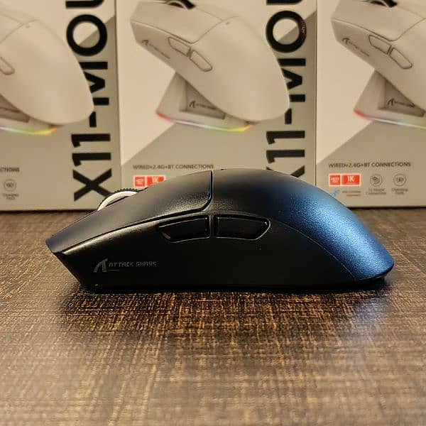 Attackshark X11 Wireless Gaming Mouse • Brand New 9