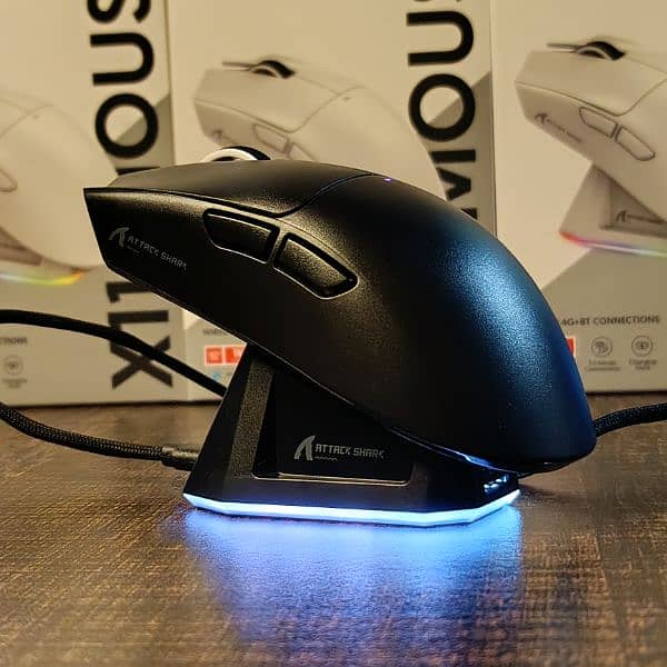 Attackshark X11 Wireless Gaming Mouse • Brand New 13