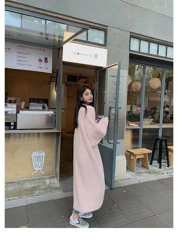 Women Long Coat / Women Winter Coats / Winter Wear Coat 4