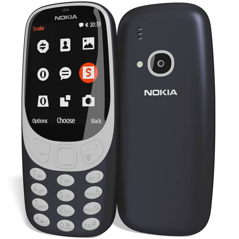 Nokia 3310 Original With Box Dual Sim Official PTA Approved Lifetime 0