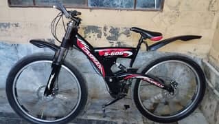 Morgan dual shock bicycle available for sale in Islamabad