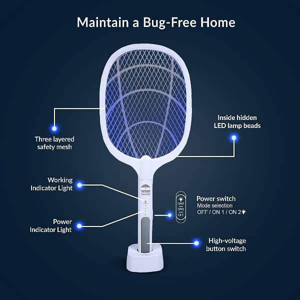 Rechargeable Electric Mosquito Killer 2