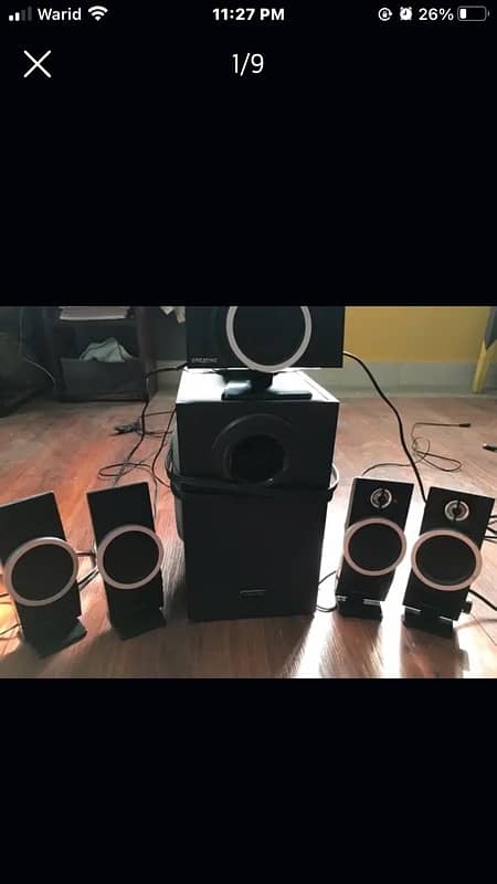 creative k original speakers with Long wires 0