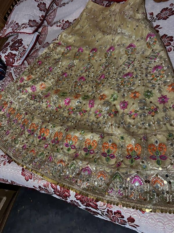 Beautiful Bridal Lehenga for Mehandi 2