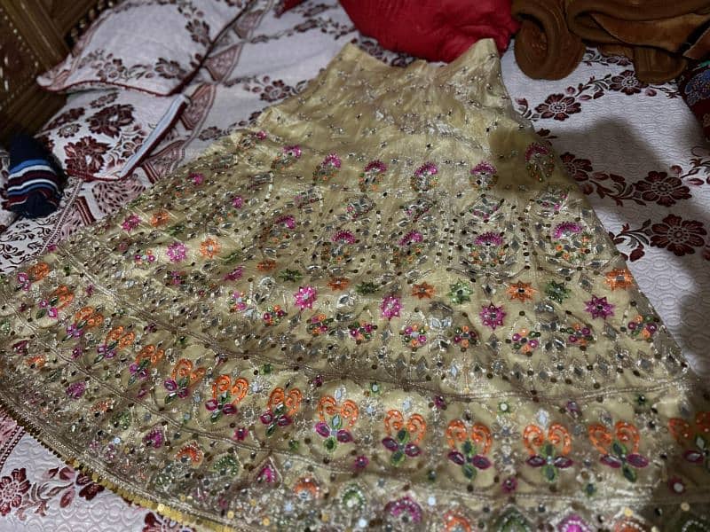 Beautiful Bridal Lehenga for Mehandi 4