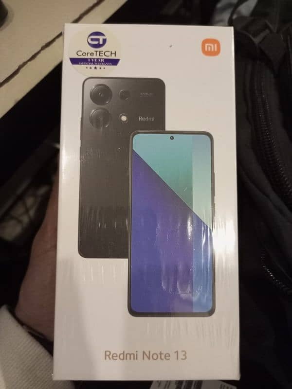 Redmi Note 13 Midnight Black Color 12/256GB in Warranty with Box 6