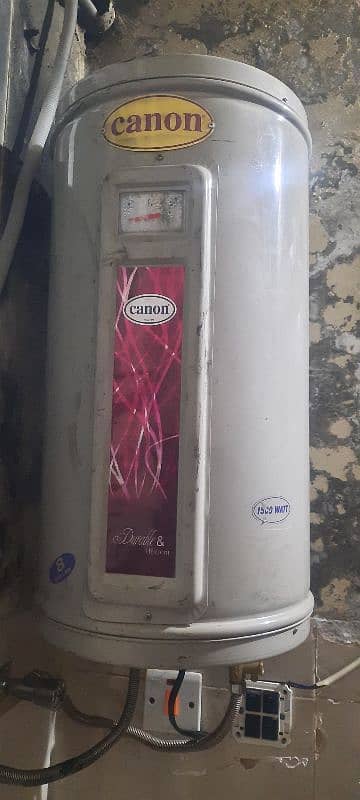 canon 1 week use new electric gyser 8 gallon urgently sale 4