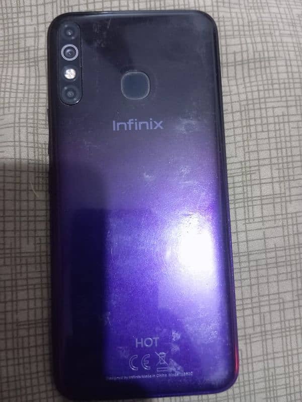 Infinix hot 8 with box 1