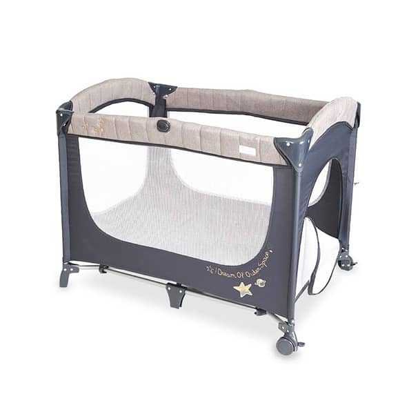 DROP SIDE PLAY PEN – BLUE 4