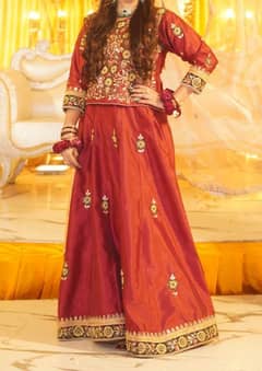 mehndi dress