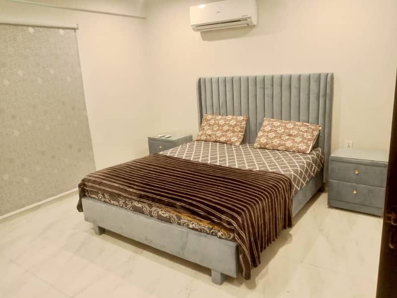 1 Bed Fully Furnished Apartment Iqbal Block In Bahria Town For Sale 0