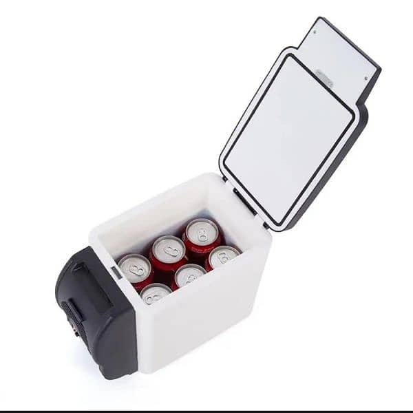 Mini Car Fridge Portable Fridge 12V 6L Cool box Auto Mini Car Tr 10