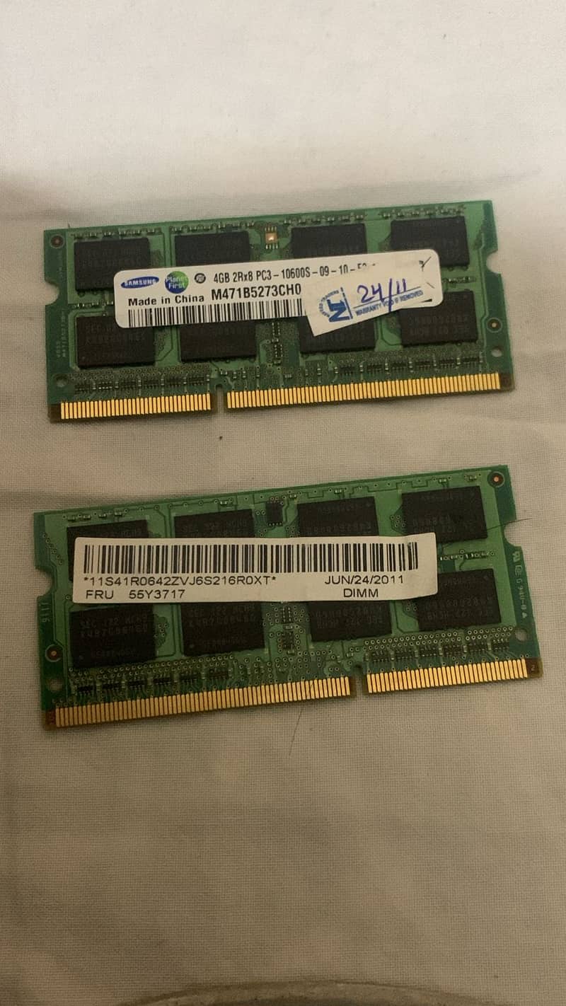 4 GB DDR3 Rams 0