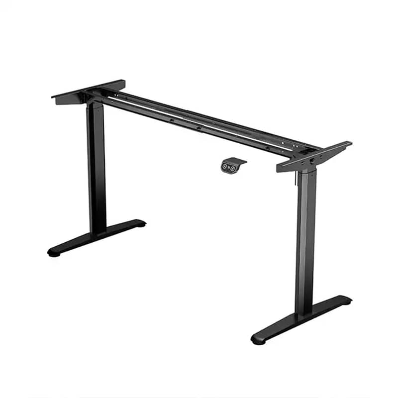 Single motor Electric Height adjustable frame extendable width desk 4