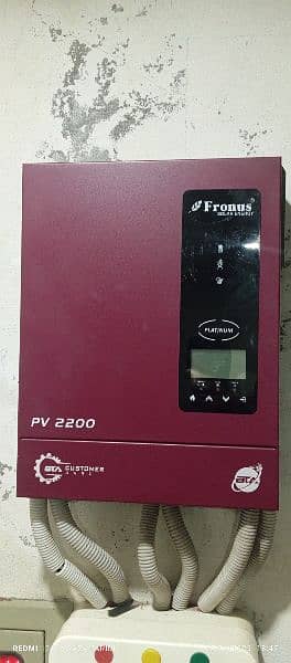 Fronus pv 2200 solar inverter 100% Ok 0