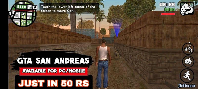 GTA San Andreas Available for Mobile and PC Just in 50 Rs. 0