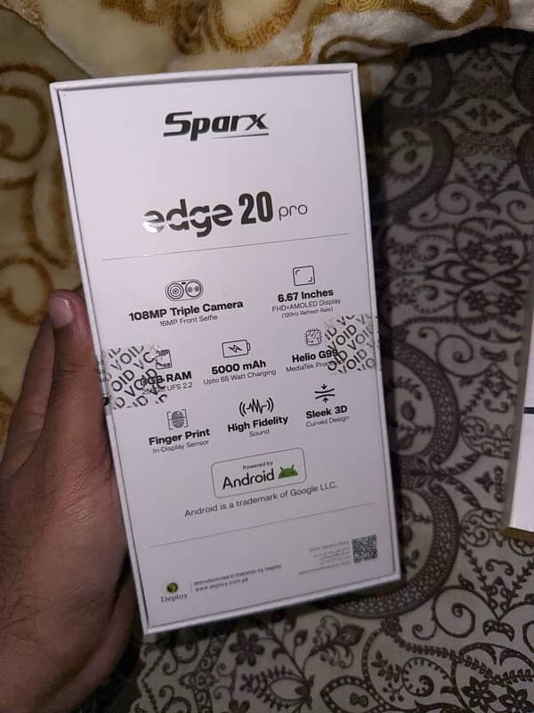 Sparx Edge 20 Pro 256gb 1