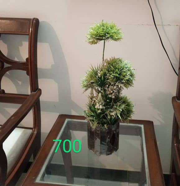 Artificial plants flower vases decorations decorative drawing room 0