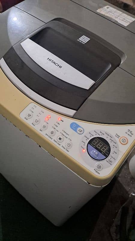 9.5kg Hitachi top load full automatic washing machine total original 2