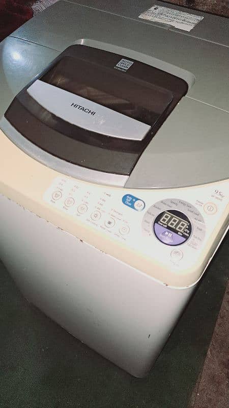 9.5kg Hitachi top load full automatic washing machine total original 10