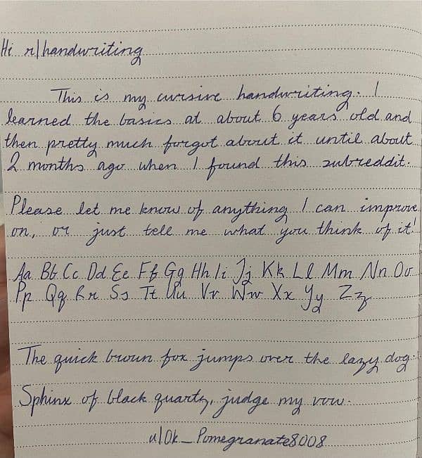 handwriting assignment work 0