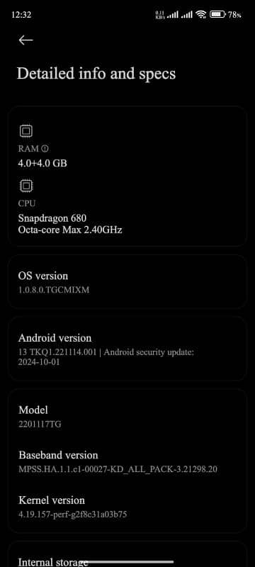 Redmi Note 11 | 4 64 3