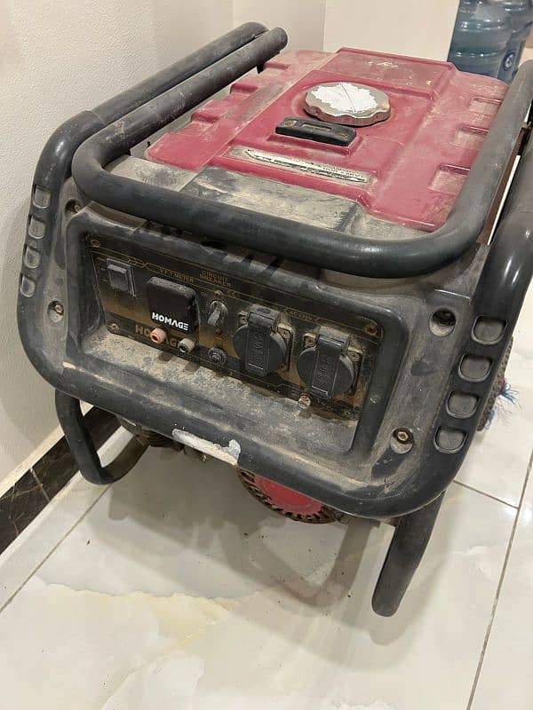 3KVA homage generator perfect and working condition 2