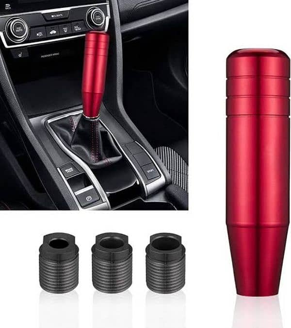 Gear knob in red colour one month use only 0