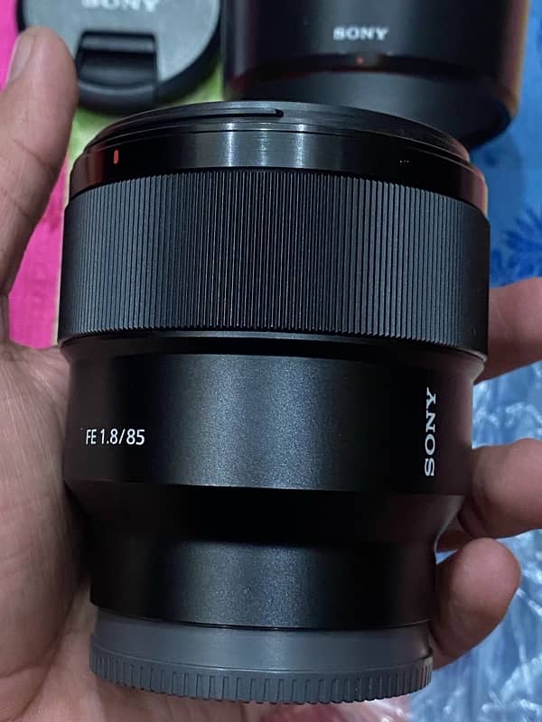 Sony 85mm 1.8 Lens Condition 10/10 2