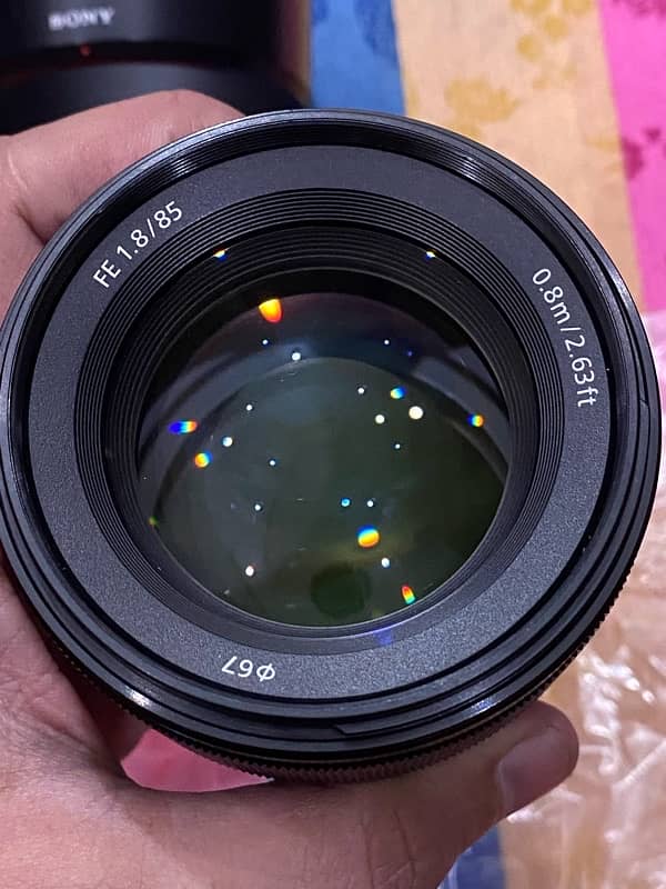 Sony 85mm 1.8 Lens Condition 10/10 6